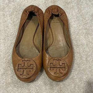 Brown Tory Burch Flats - Size 8.5